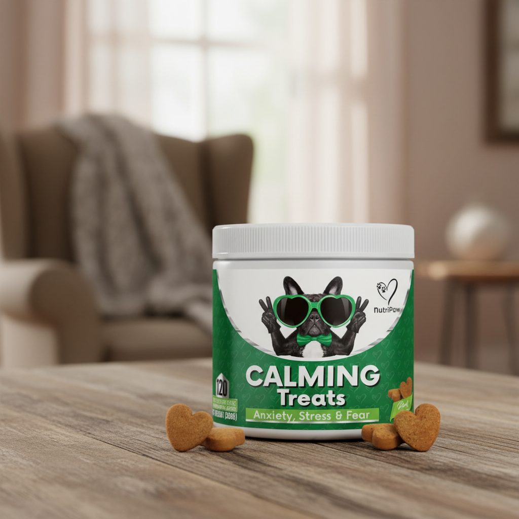 NutriPaw Calming Treats for Dogs – 120 Pieces