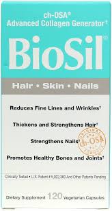 BioSil Advanced Collagen Generator with ch-OSA | Hair, Skin & Nails | 120 Capsules