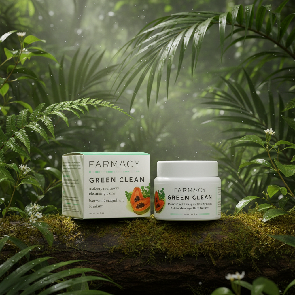 Farmacy Green Clean: Hydrating Makeup Meltaway Balm - 100ml Large Size