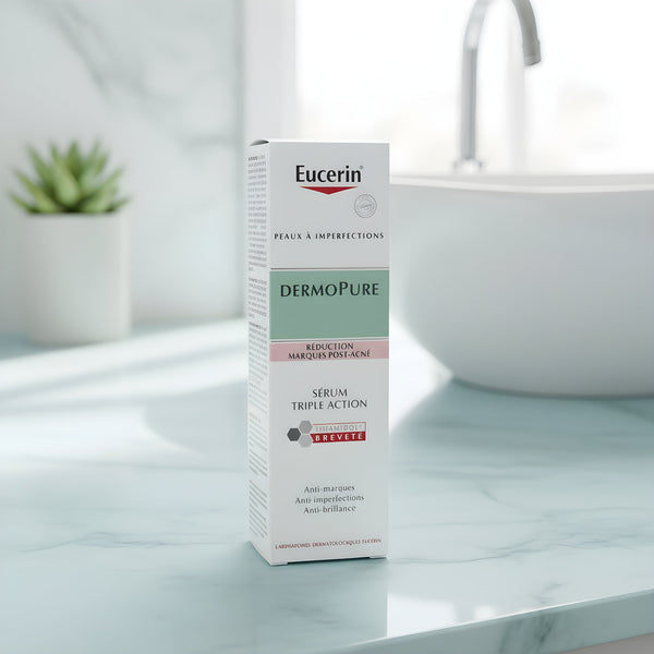 Eucerin DermoPure Triple Action Serum 40ml – Acne & Dark Spot Treatment Serum