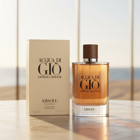 Giorgio Armani Acqua Di Gio Absolu Eau de Parfum for Men, 125ml (4.2 oz)  Option