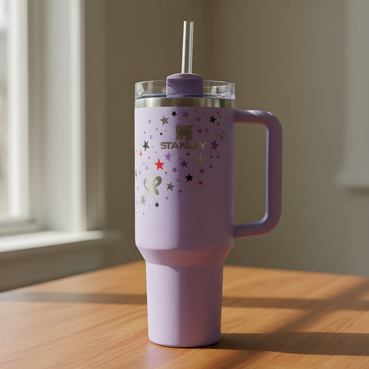 Stanley x Olivia Rodrigo Quencher H2.0 FlowState Tumbler 40oz Purple