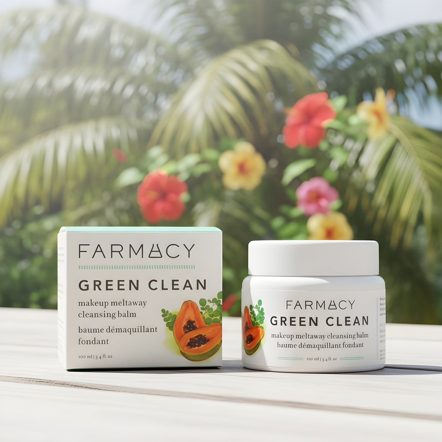 Farmacy Green Clean: Hydrating Makeup Meltaway Balm - 100ml Large Size