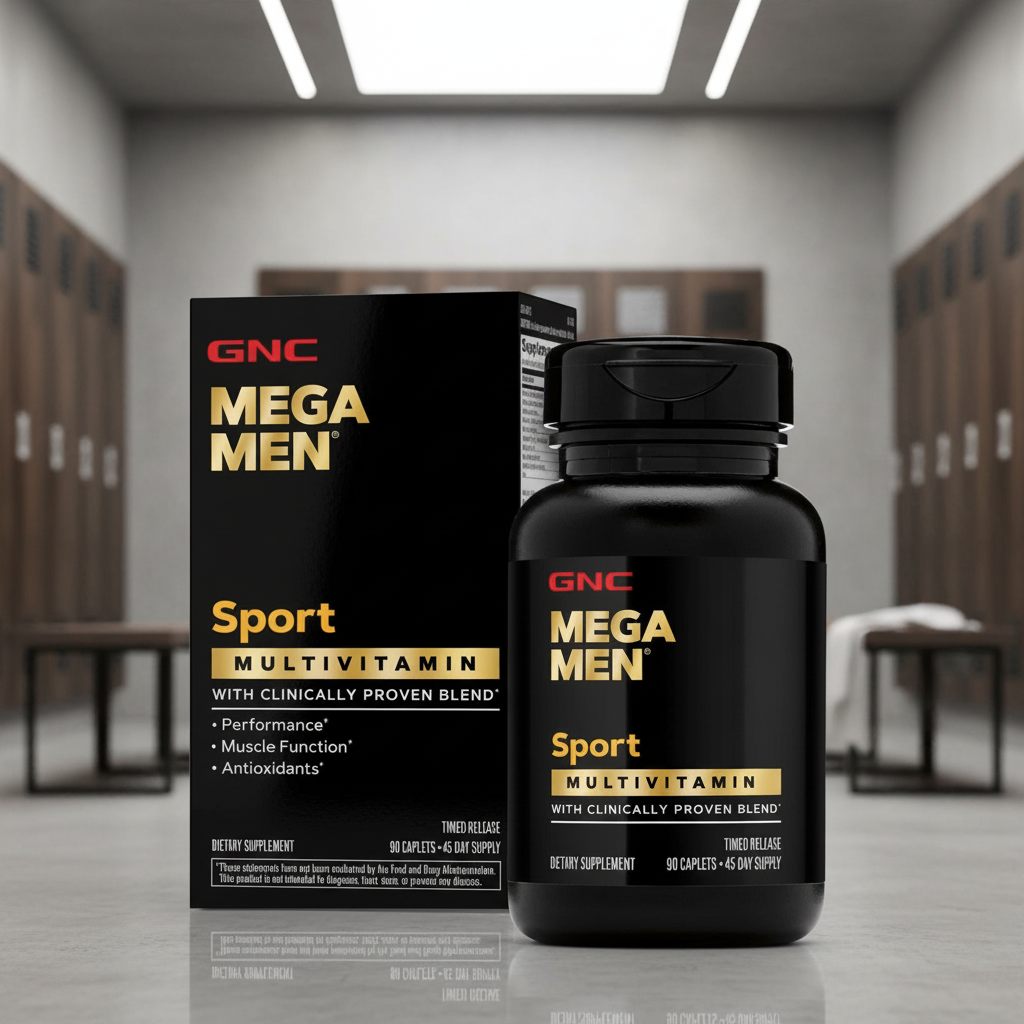 GNC Mega Men Sport Vitamin 180 Tablets