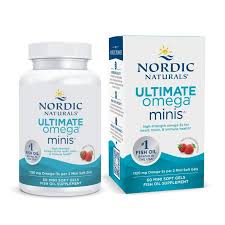 Nordic Naturals Ultimate Omega – 1280 mg Omega-3 Fish Oil – Lemon Flavor, 60 SoftGels