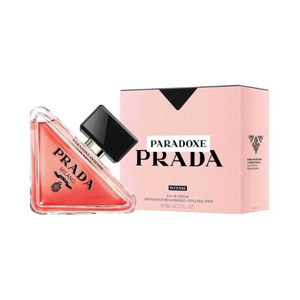 Prada Paradoxe Intense Eau de Parfum 90ml / 3 oz – Long Lasting Warm Floral Amber Perfume