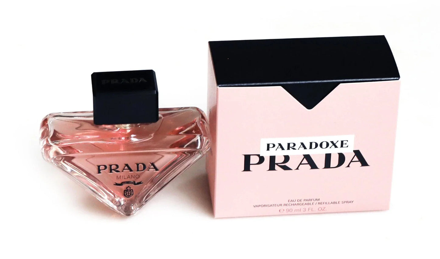 Prada Paradoxe Intense Eau de Parfum 90ml / 3 oz – Long Lasting Warm Floral Amber Perfume