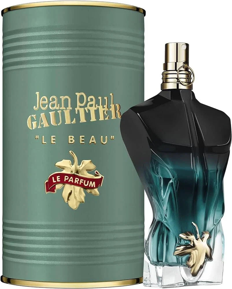 Jean Paul Gaultier Le Beau Le Parfum | Intense Woody Aromatic Fragrance - 4.2 oz / 125 ml