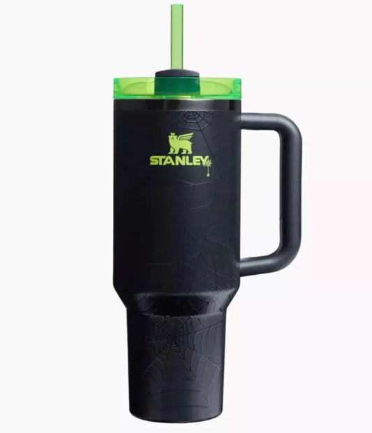 Stanley Limited Edition Halloween Web Glow 40oz Tumbler | Glow in the Dark H2.0 Quencher